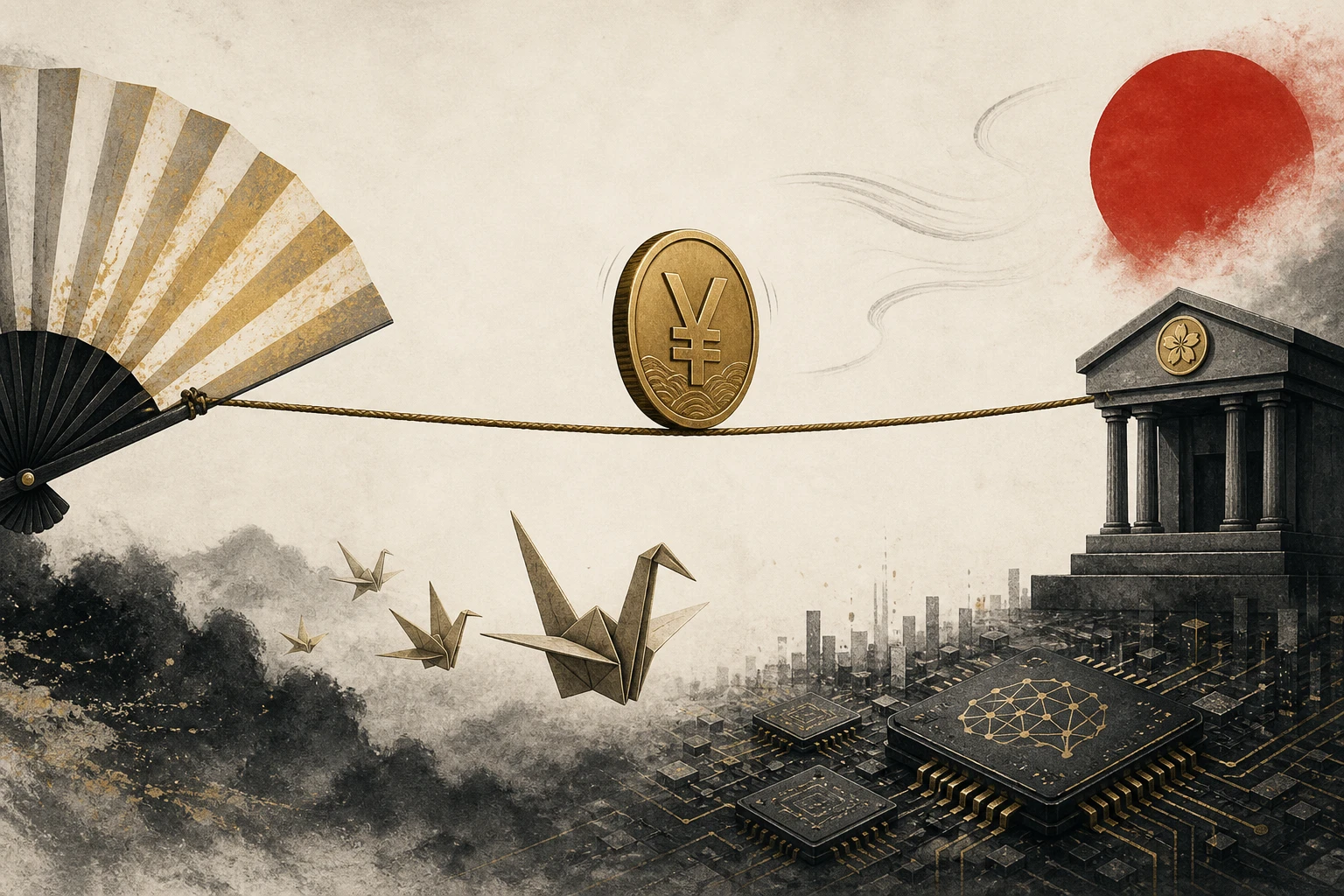 比特幣(BTC)橫盤整理觀望日本央行利率決議　日圓走勢與AI投資循環成後市關鍵